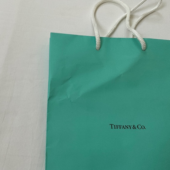 TIFFANY & CO. Lot of 3 Shopping Bags & 4 Ribbons - Picture 8 of 13